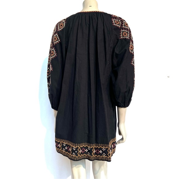 ZARA Embroidery Cotton Dress - Picture 6 of 16